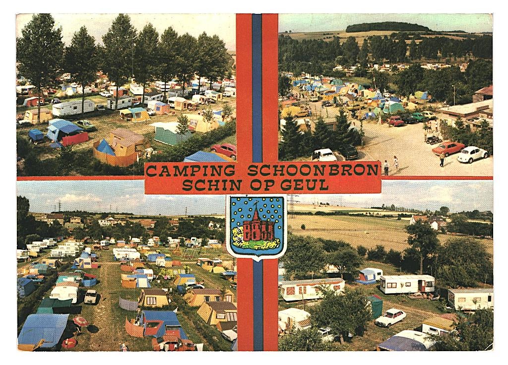 802033 Schin op Geul L 1977 Schoonbron Gelopen met postzegel