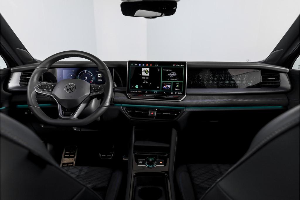 Volkswagen Tayron 1.5 eHybrid 272 PK R-Line Edition | Black, Auto's, Volkswagen, 12 maanden, Stof, 4 cilinders, 1848 kg