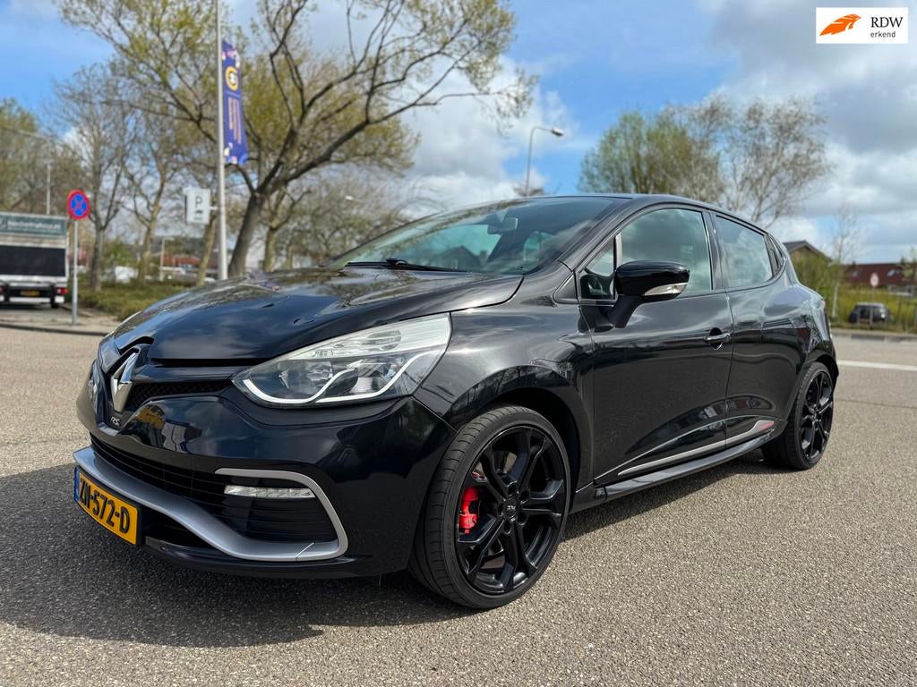 Renault Clio 1.6 R.S / automaat / dealer.onderhouden / navi, Auto's, Euro 5, Gebruikt, Zwart, 4 cilinders