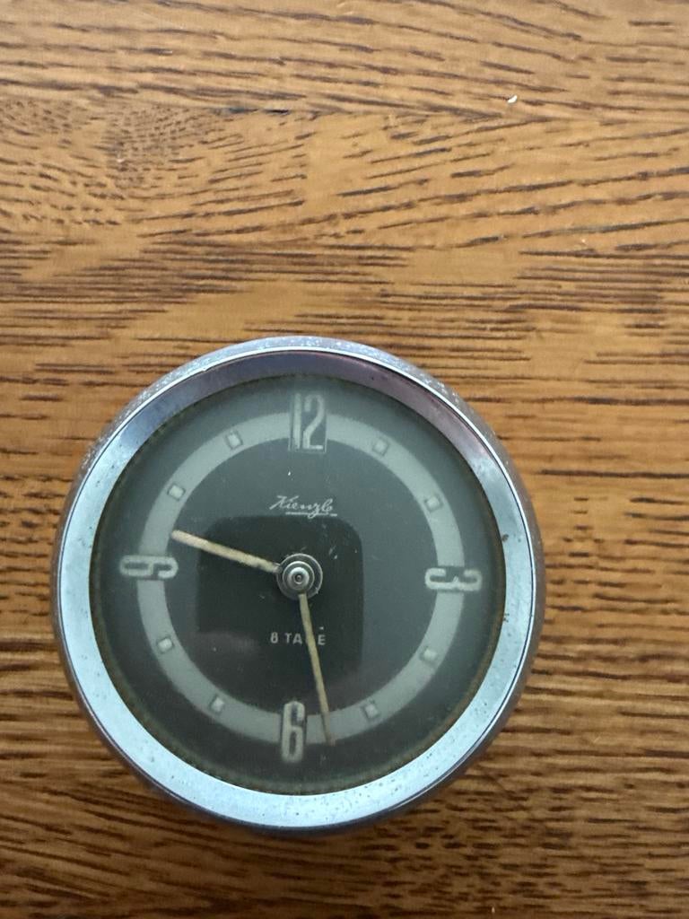 Vintage Kienzle 8 Tage Auto Klok - Klassieke Tijdwaarneming, Ophalen of Verzenden