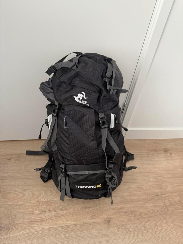 Rugzak 60L - Ideaal voor Trekking en Reizen, Sieraden, Tassen en Uiterlijk, Tassen | Rugtassen, Gebruikt, Overige merken, 40 cm of meer