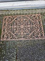 Gietijzeren brocante deurmat, Tuin en Terras, Ophalen, Gebruikt, Gietijzer