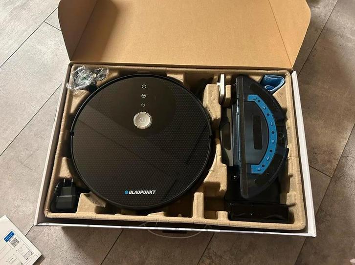 Blaupunkt Bluebot XBOOST Robotstofzuiger, Witgoed en Apparatuur, Stofzuigers, Zo goed als nieuw, Robotstofzuiger, Reservoir, Ophalen