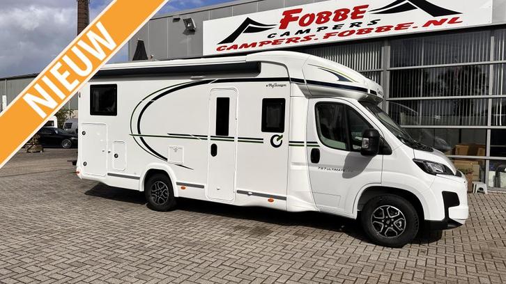 NIEUW 2026 Automaat De Chausson Ultimate Line 797 Enkele bed, Caravans en Kamperen, Campers, Bedrijf, tot en met 3, Half-integraal
