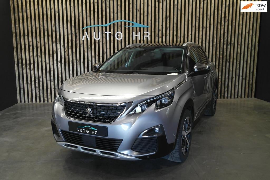Peugeot 3008 1.2 130pk Crossway automaat digital dash, navig, 1199 cc, Leder en Stof, Bedrijf, 690 kg