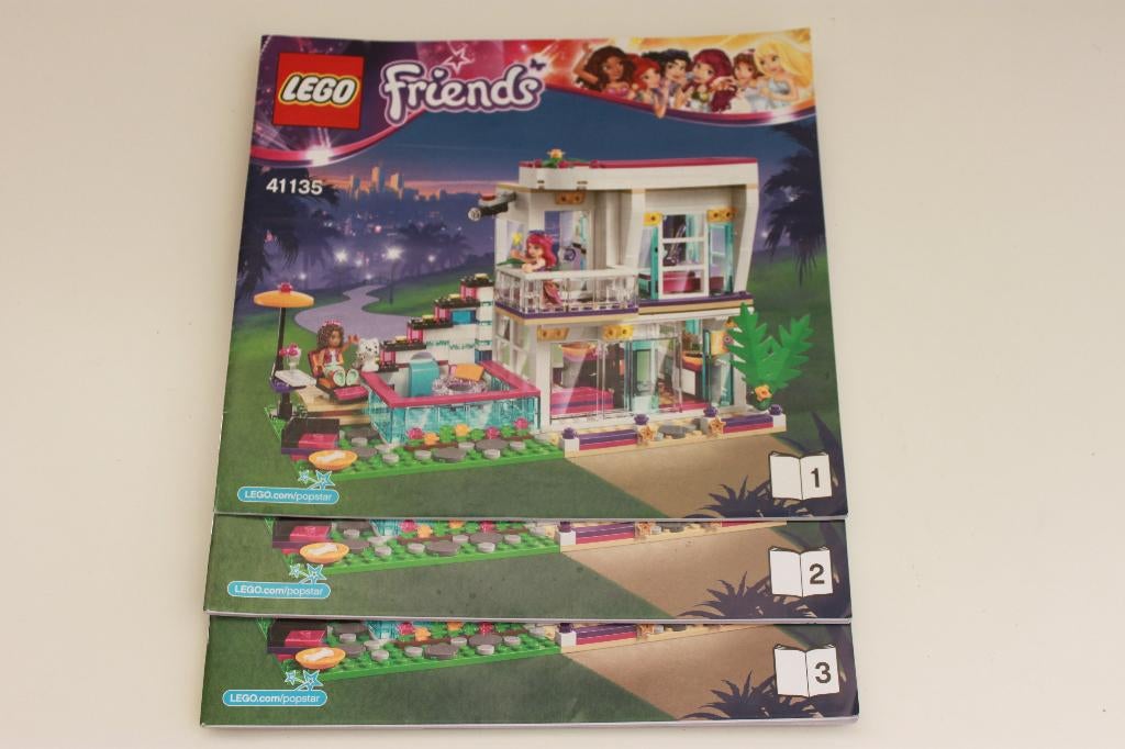 Lego Friends 41135 Livi's Popsterrenhuis, Compleet, Lego, Friends, Ophalen of Verzenden