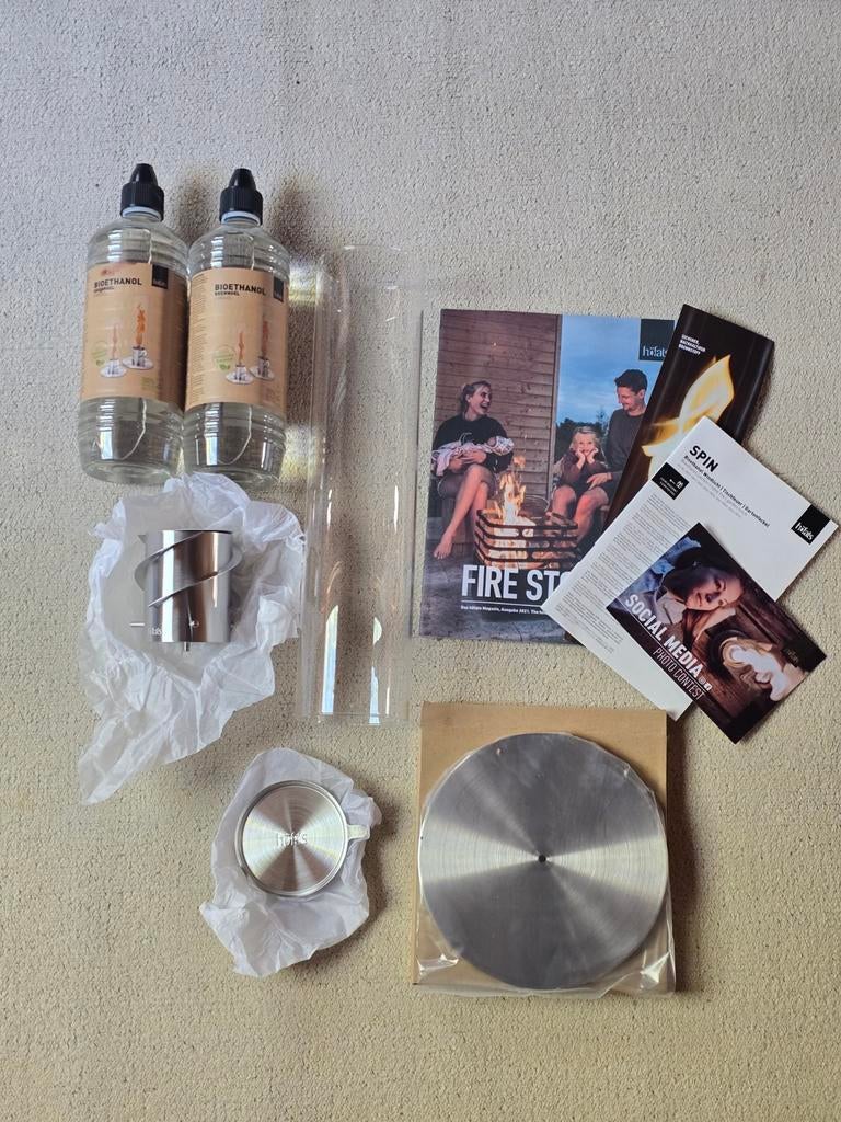 Höfats SPIN 900 nieuw Bio-Ethanol Tafelvuur / Tuinfakkel, Tuin en Terras, Vuurtafels, Ophalen of Verzenden, Nieuw