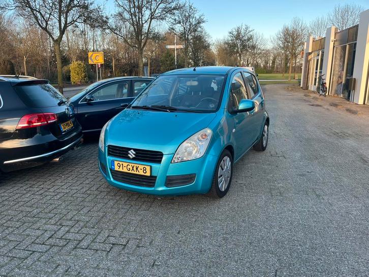Suzuki Splash 1.0 2008 blauw, Auto's, Suzuki, Bedrijf, Splash, ABS, Airbags, Boordcomputer, Centrale vergrendeling, Elektrische buitenspiegels