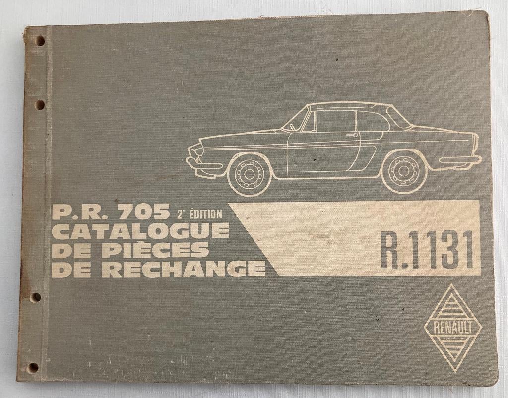 Origineel spareparts handboek Renault R1131 Caravelle Cabrio, Verzenden