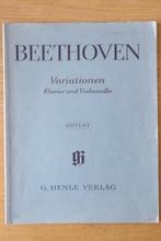 Variationen für Klavier und Violoncello, Muziek en Instrumenten, Gebruikt, Klassiek, Les of Cursus, Ophalen of Verzenden