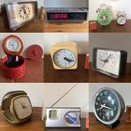 Div. vintage wekkertjes reiswekkertje klokje wijzers wekker, Huis en Inrichting, Woonaccessoires | Klokken, Ophalen of Verzenden