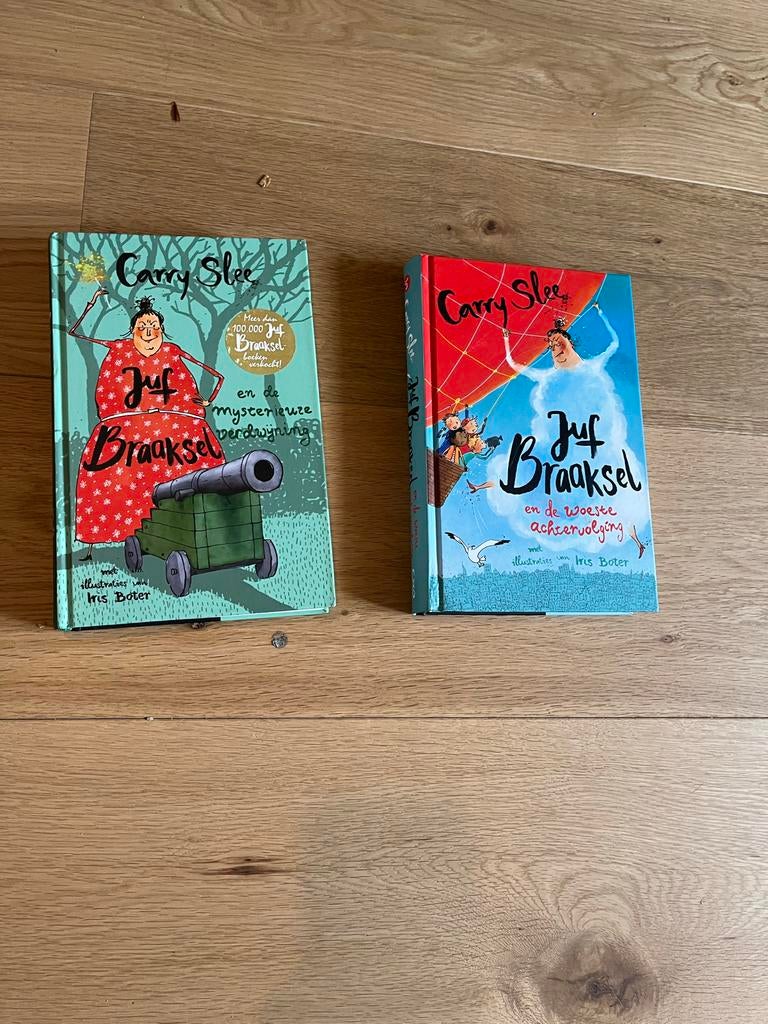 Juf Braaksel Boeken - Carry Slee (2 delen), Ophalen of Verzenden, Zo goed als nieuw, Fictie algemeen