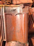 Gebruikt bruin geglazuurde dakpannen, Doe-het-zelf en Verbouw, Dakpannen en Dakbedekking, Ophalen, Gebruikt, 15 m² of meer, Dakpannen