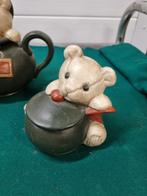 -	Theeset met beren teddy tea, Ophalen of Verzenden, 'T Olde Gre-j, Info@toldegrej.nl, Endepoelstraat 20f Didam