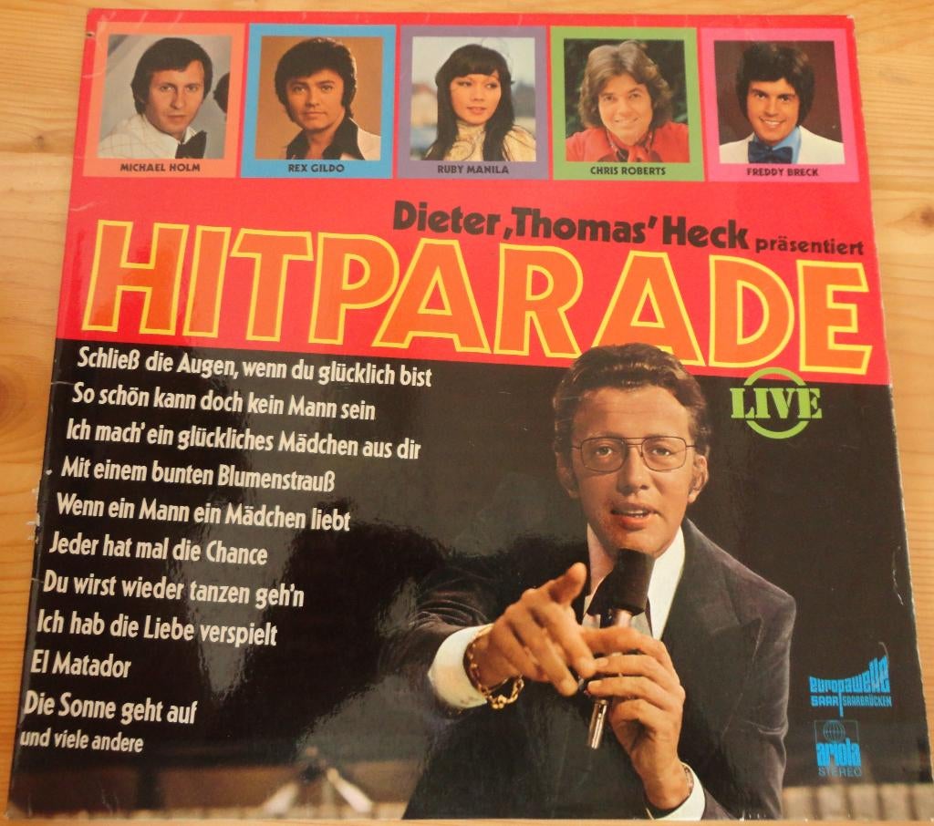 Hitparade -Live (Dieter Thomas Heck ) -LP, Ophalen of Verzenden, Gebruikt, 12 inch