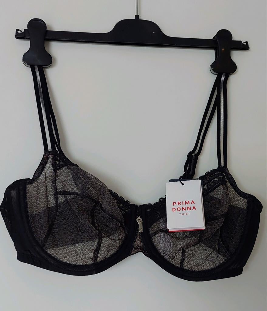 BH nieuw Prima Donna twist 90 C zwart kant, Prima Donna, Ophalen of Verzenden, Zwart, BH