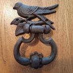 Rustieke deurklopper vogel van gietijzer.  Esschert design., Ophalen of Verzenden, Gebruikt