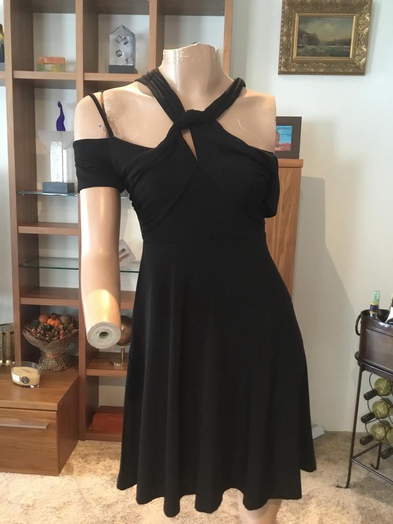 TWINSET Simona Barbieri jurk maat S origineel zgan, Twinset, F, Zwart, Ophalen of Verzenden