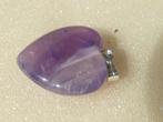 Hanger hartje amethist, Ophalen of Verzenden, Nieuw