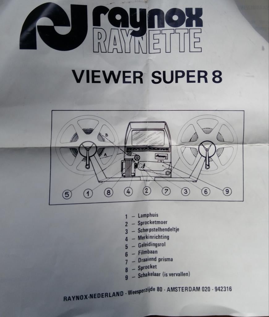 Super 8 viewer, Ophalen of Verzenden