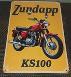 ️ Uniek Vintage Platenbord: Zündapp KS100 (met een knipoog, Ophalen of Verzenden, Nieuw, Motoren