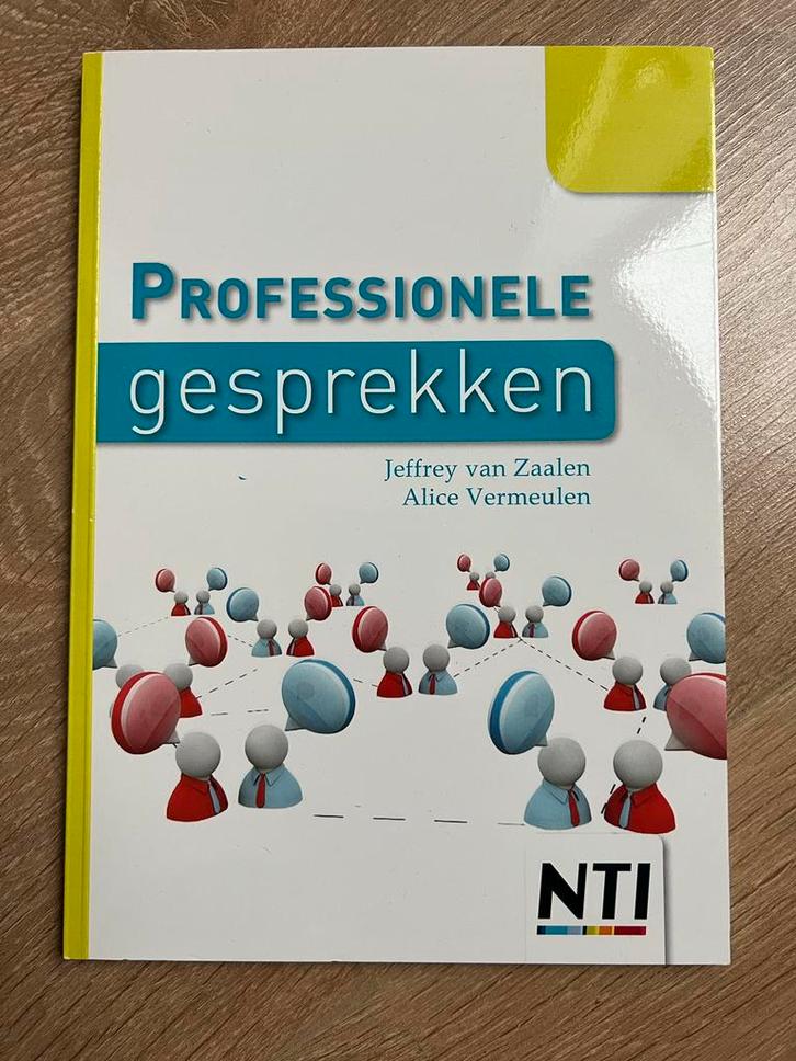 Boek | NTI - Professionele gesprekken, Boeken, Schoolboeken, Gelezen, Overige niveaus, Ophalen of Verzenden