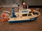 Grote Playmobil collectie: Politieboot, Saloon, Boerderij, Ophalen, Gebruikt, Complete set