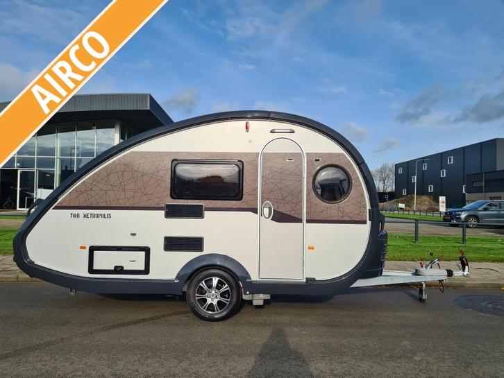 T@B L400 TD Metropolis, Caravans en Kamperen, Caravans, Bedrijf, tot en met 2, 750 - 1000 kg, Standaardzit, T@b, Dwarsbed, Overige typen