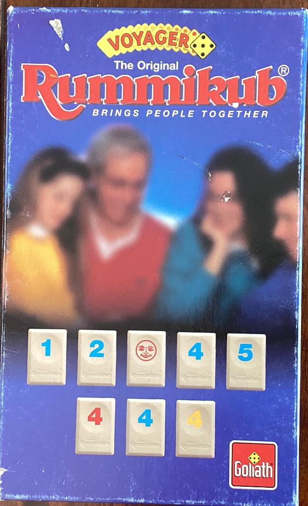 Rummicub met kleine stenen., Hobby en Vrije tijd, Gezelschapsspellen | Bordspellen, Ophalen of Verzenden, Zo goed als nieuw