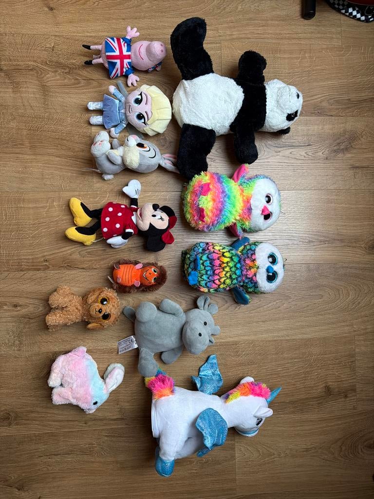 Knuffelcollectie: Unicorn, Konijn & meer!, Ophalen of Verzenden, Gebruikt, Overige typen