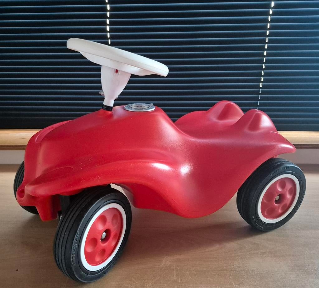 Brandweerrode Big Bobby Car Loopauto, Ophalen