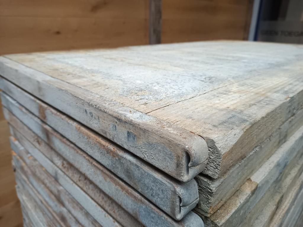 Gebruikte grenen steenschotten 65x124 cm, steenschotten, Doe-het-zelf en Verbouw, Hout en Planken