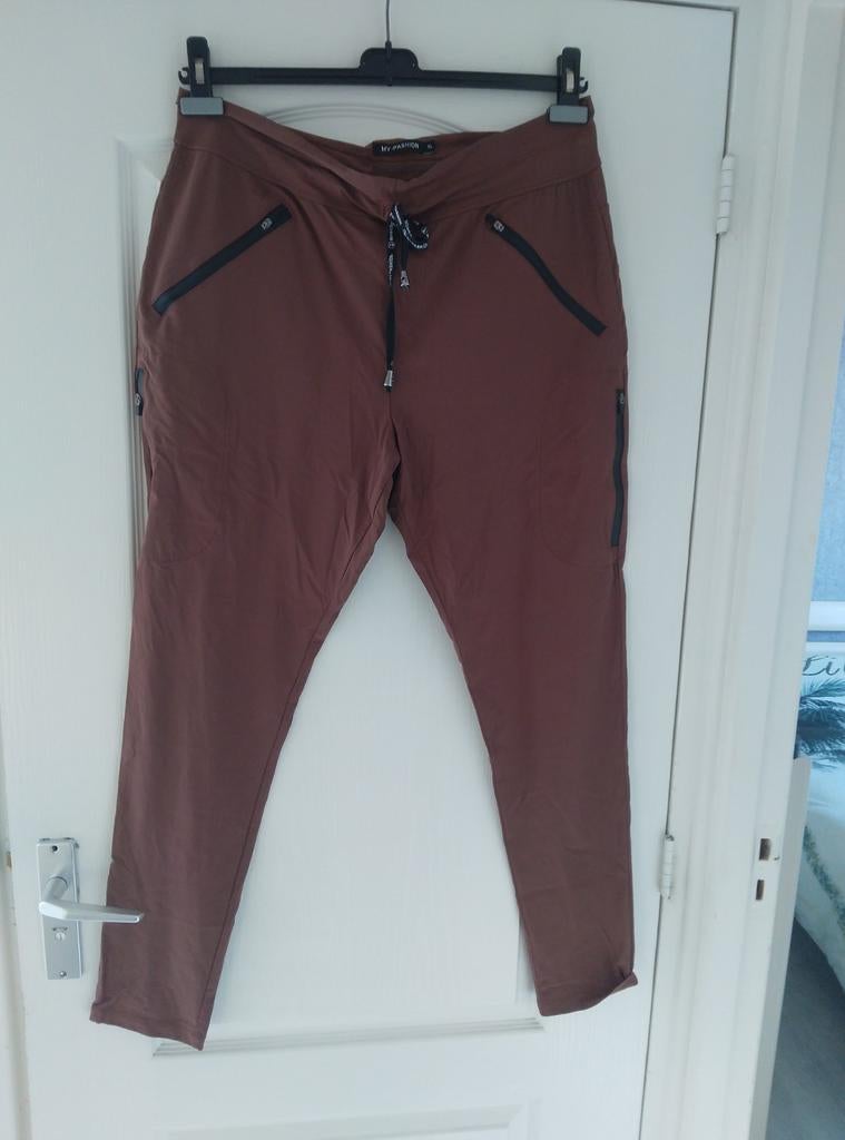 My pashion broek mt xl, Bruin, Maat 46/48 (XL) of groter, Ophalen of Verzenden, Zo goed als nieuw