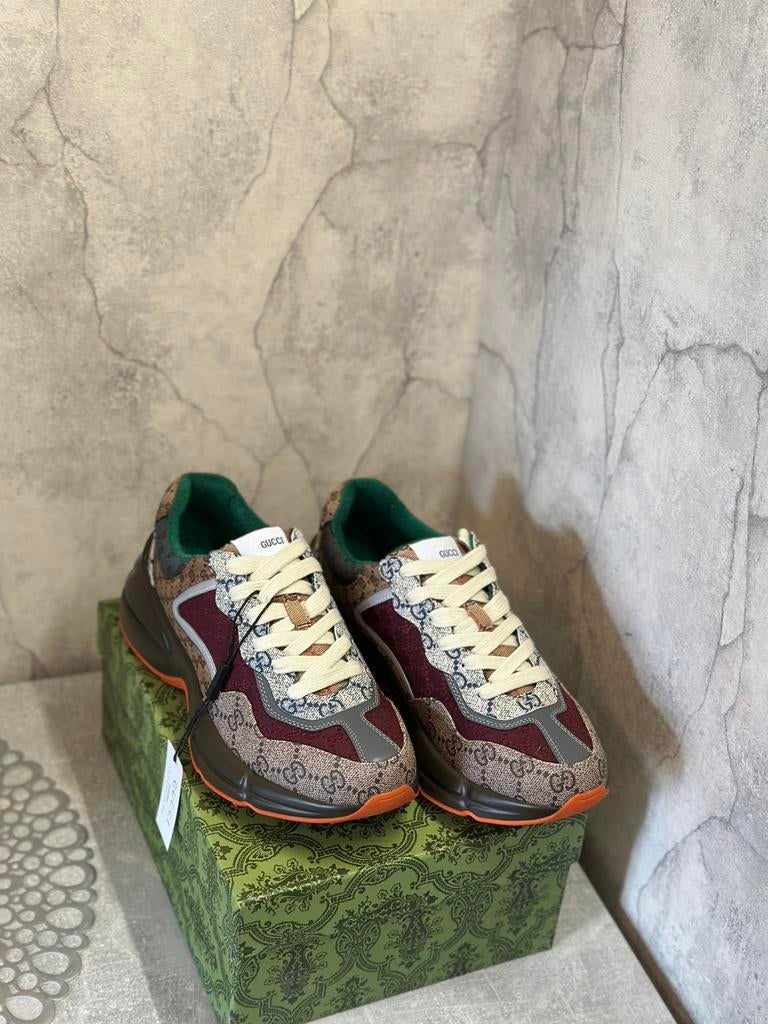 Gucci rhyton trainers sneakers oranje maat 42/44 nieuw 100€, Ophalen of Verzenden
