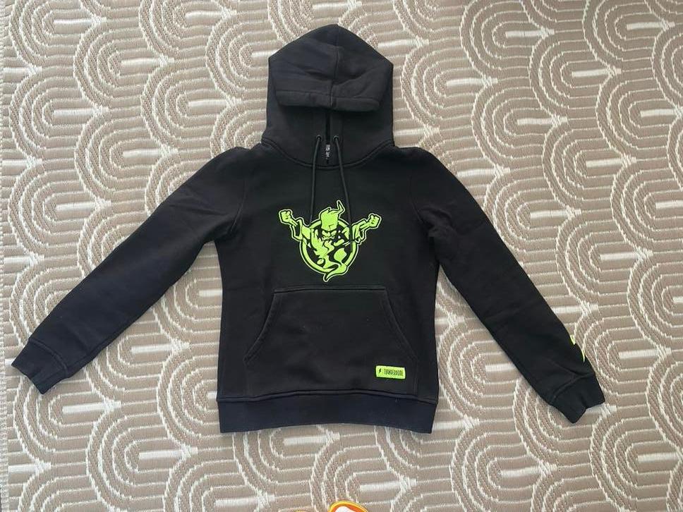 Thunderdome Hoodie Dames Maat S - Goede staat, Kleding | Dames, Ophalen of Verzenden, Gedragen, Maat 36 (S), Zwart