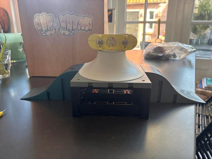 Tech Deck Fingerboard Skatepark met fingerboard, Kinderen en Baby's, Speelgoed | Overig, Gebruikt, Jongen, Ophalen of Verzenden