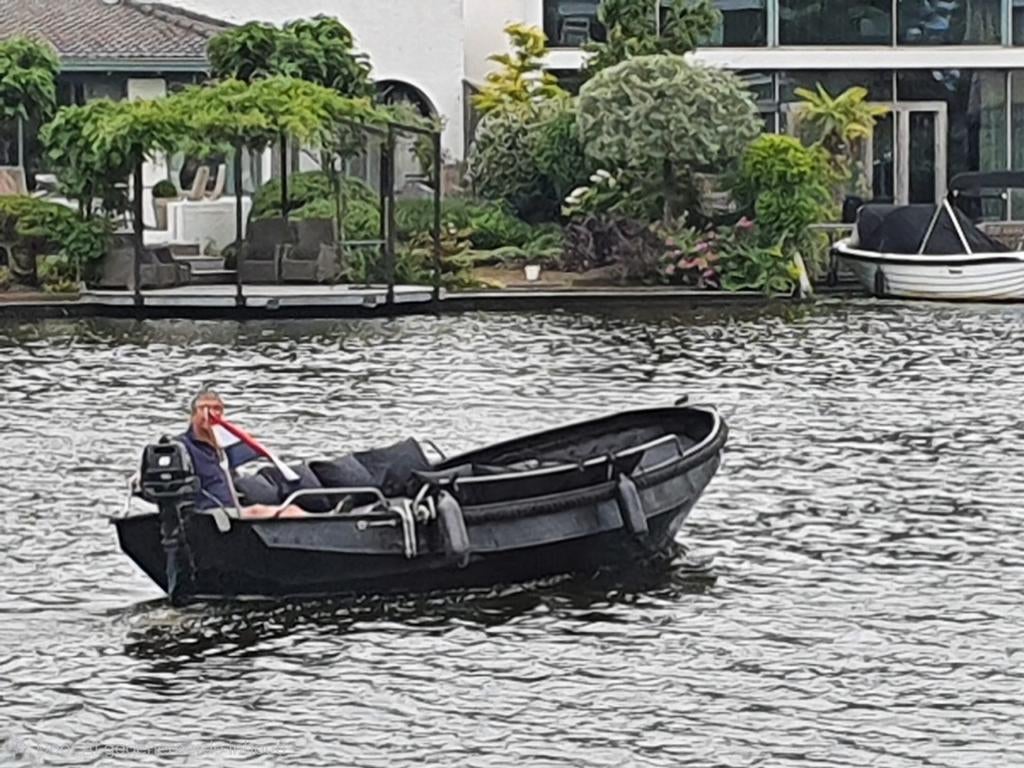 Stalen sloep met motor - Ruim en Comfortabel, Watersport en Boten, Ophalen, Gebruikt, Staal, Tot 6 meter