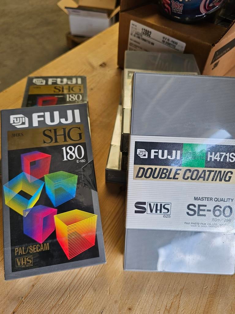 7 vhs banden nieuw, Alle leeftijden, Ophalen of Verzenden, Nieuw in verpakking, Overige genres