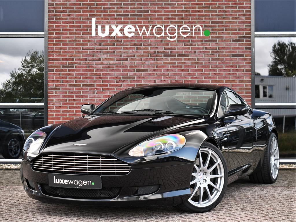 Aston Martin DB9 5.9 V12 Touchtronic | Onyx black (bj 2005), Auto's, Aston Martin, Automaat, Achterwielaandrijving, 12 cilinders