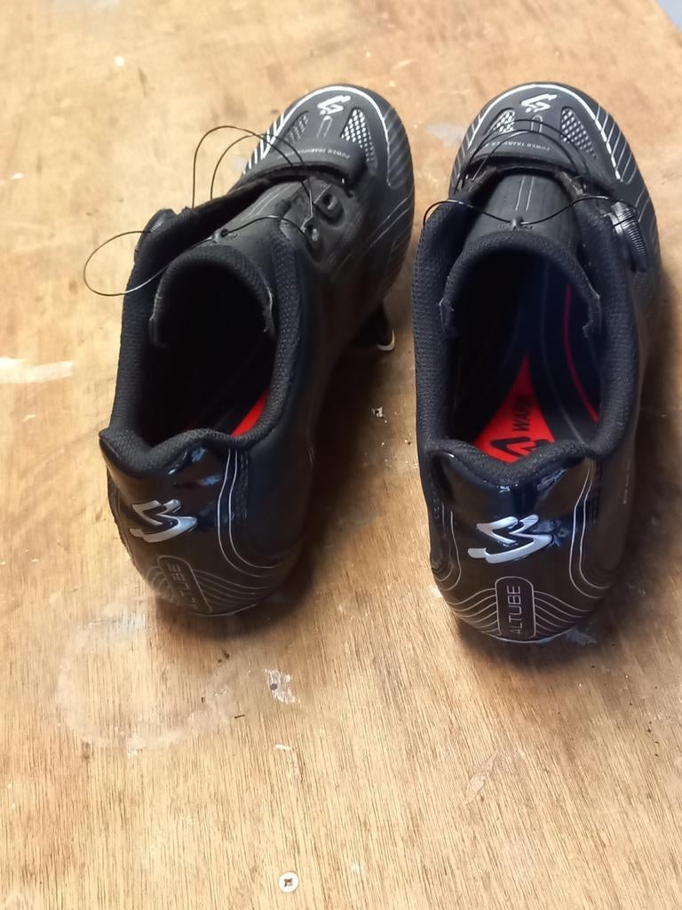 Wielrenschoenen merk Spiuk maat 45 kleur zwart, Ophalen, Zo goed als nieuw
