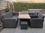 Mooie tuinset antracietgrijs (ophalen), Tuin en Terras, Tuinsets en Loungesets, Ophalen, Bank