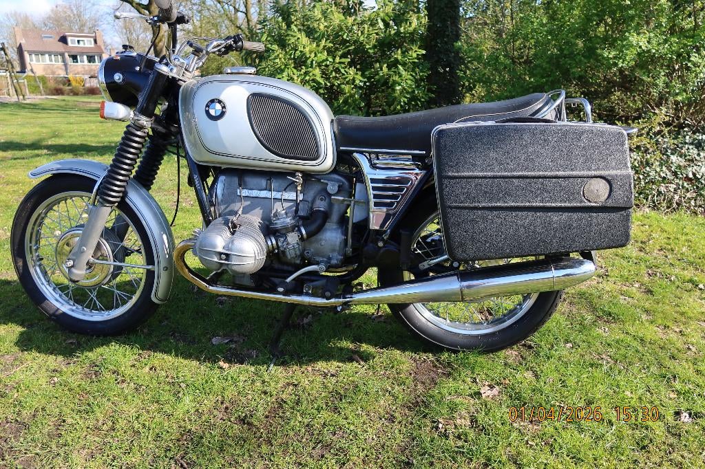 BMW R75/5, 750 cc, Cardan-aandrijving, 2 cilinders, Particulier