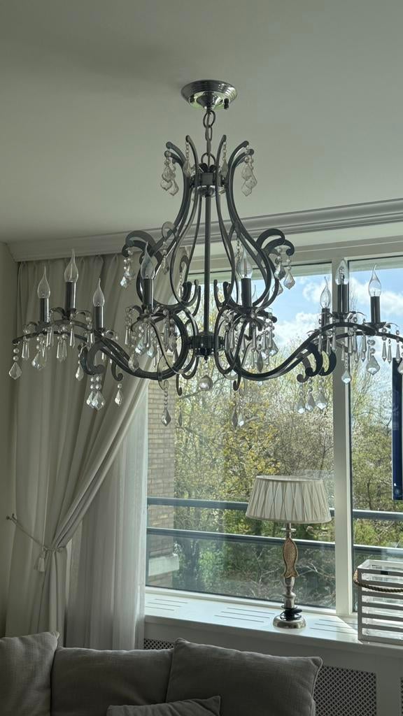 Prachtige kroonluchter!, Huis en Inrichting, Lampen | Kroonluchters, Ophalen, Zo goed als nieuw