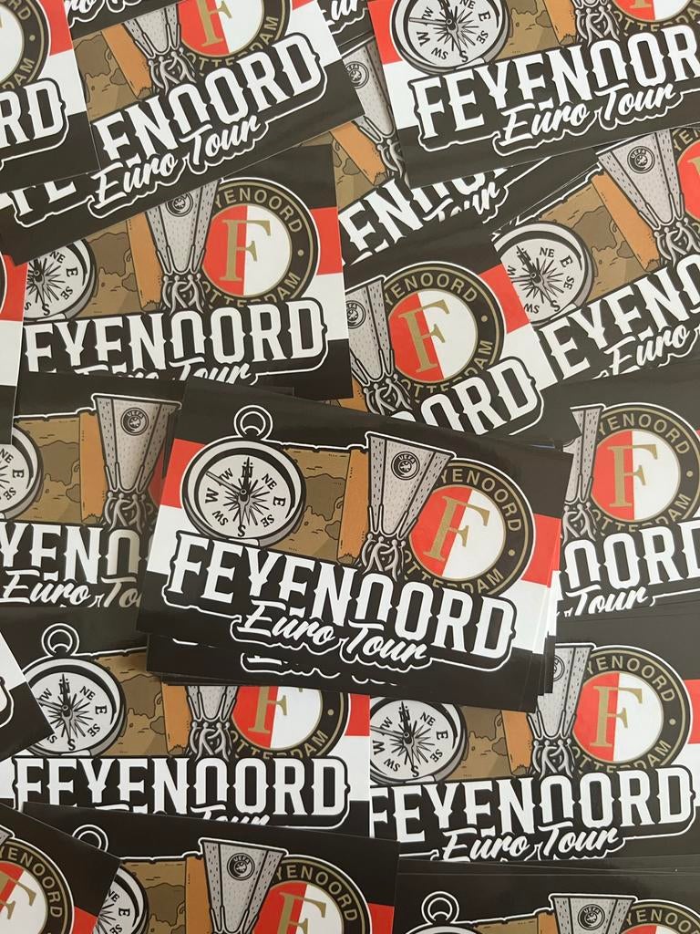 Feyenoord Stickers - Diverse Ontwerpen, Verzamelen, Stickers, Ophalen of Verzenden, Nieuw, Sport