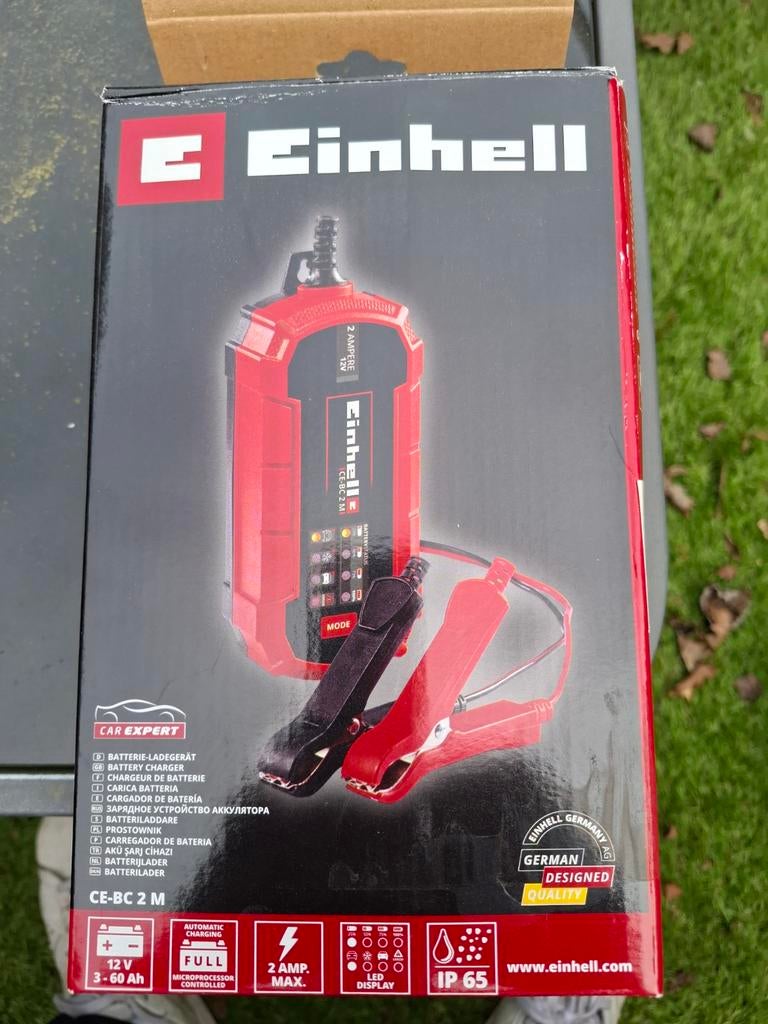 Einhell acculader CE-BC 2 M, Ophalen of Verzenden