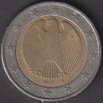 2 € munt Duitsland 2002 G .  ADV. no.6 S., Verzenden, Duitsland, 2 euro, Losse munt