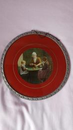 Heel oud rond fotolijstje, Antiek en Kunst, Curiosa en Brocante, Ophalen of Verzenden