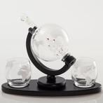 Whiskey karaf wereldbol - Drank karaf - Drank dispencer, Overige materialen, Cave & Garden, Verzenden, Nieuw