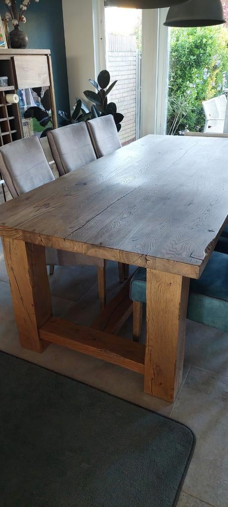 Gezellige eettafel, Ophalen, Gebruikt, Rechthoekig, 50 tot 100 cm