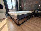 Emma Hybrid Premium matras met stalen bed 180x200, Ophalen, Tweepersoons, Zo goed als nieuw, 180 cm